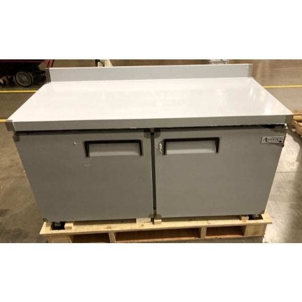 Scratch and Dent Avantco AWT-60F 60" Worktop Freezer with 3 1/2" Backsplash
