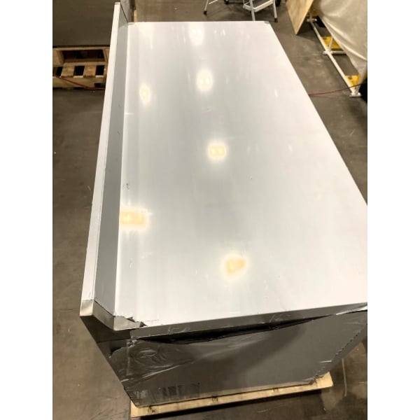 Scratch and Dent Avantco AWT-60F 60" Worktop Freezer with 3 1/2" Backsplash