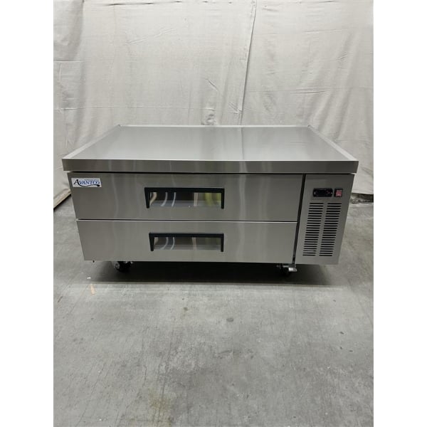 Scratch and Dent Avantco CBE-48-HC 48" 2 Drawer Refrigerated Chef Base