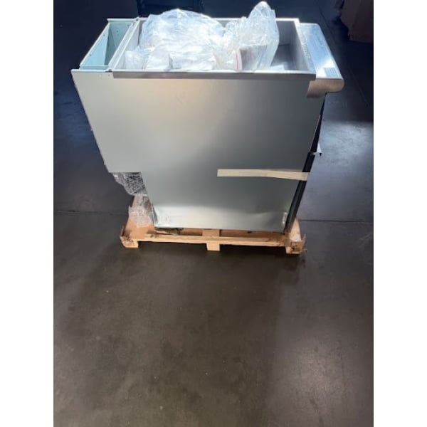 Scratch and Dent Avantco FF50 Natural Gas 50 lb. Stainless Steel Floor Fryer - 120,000 BTU