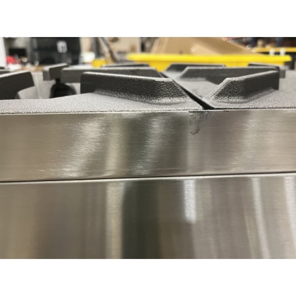 Scratch and Dent Cooking Performance Group R-CPG-12-NL 2 Burner Gas Countertop Range / Hot Plate - 44,000 BTU