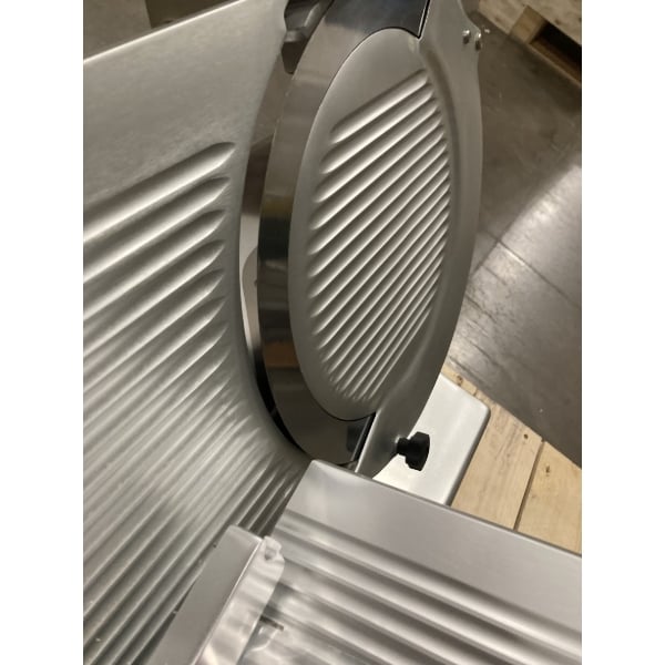 Scratch and Dent Estella SLM13 13" Heavy-Duty Manual Meat Slicer - 1/2 hp