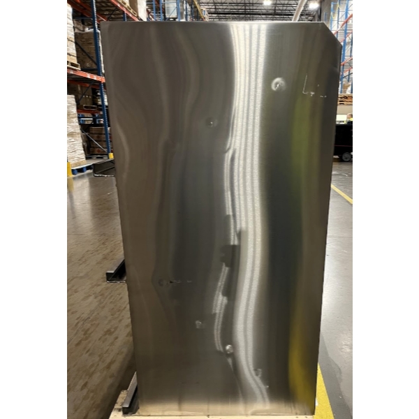 Scratch and Dent Halifax LSCHO848 Package Type 1 Low Ceiling Sloped Front Commercial Kitchen Hood System with Short Cycle Makeup Air - 8' x 48"
