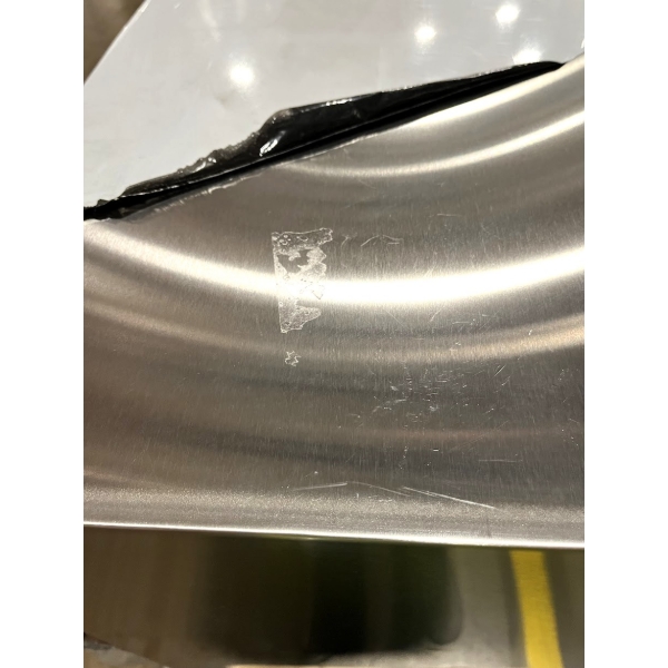 Scratch and Dent Halifax LSCHO848 Package Type 1 Low Ceiling Sloped Front Commercial Kitchen Hood System with Short Cycle Makeup Air - 8' x 48"