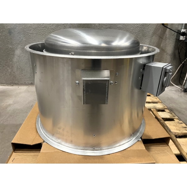 Scratch and Dent Halifax LSCHO848 Package Type 1 Low Ceiling Sloped Front Commercial Kitchen Hood System with Short Cycle Makeup Air - 8' x 48"