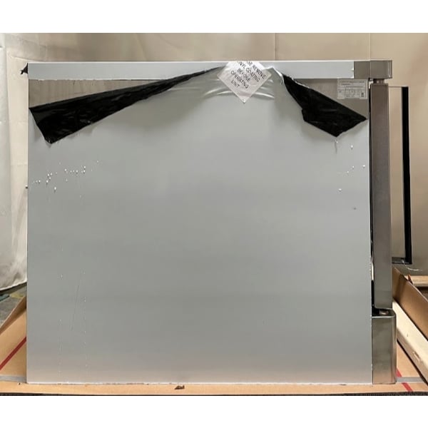 Scratch and Dent Blodgett ZEPHAIRE-200-E Single Deck Full Size Bakery Depth Electric Convection Oven with Draft Diverter -220/240V, 1 Phase, 11kW