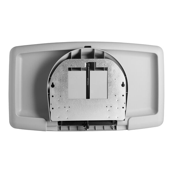 Scratch and Dent Koala Kare KB300-01 Gray Horizontal Surface-Mounted Baby Changing Station