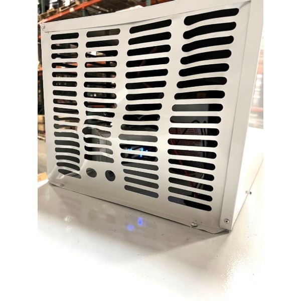 Scratch and Dent Leer S085UASPF S85 84" Outdoor Freezer with Straight Front and Steel Doors
