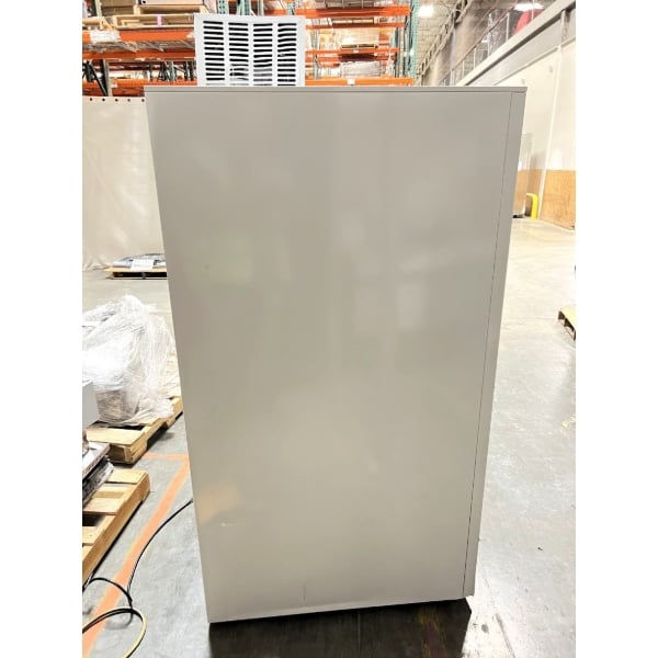 Scratch and Dent Leer S085UASPF S85 84" Outdoor Freezer with Straight Front and Steel Doors