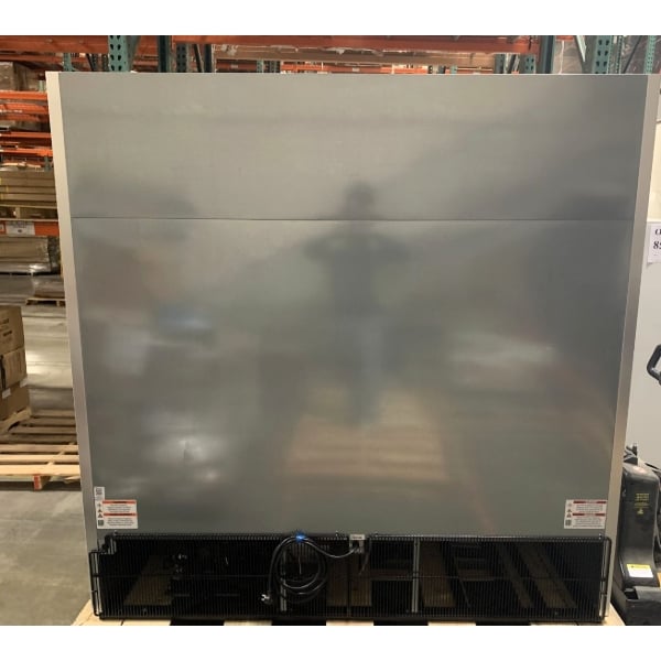 Scratch and Dent True T-72-HC 78 1/8" Solid Door Reach-In Refrigerator