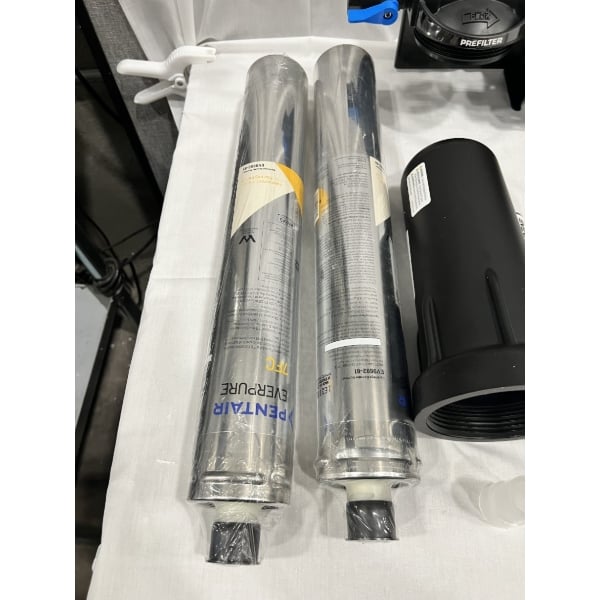 Scratch and Dent Everpure EV9329-73 High Flow CSR Triple-7FC Water Filtration System with Pre-Filter - .5 Micron and 7.5 GPM