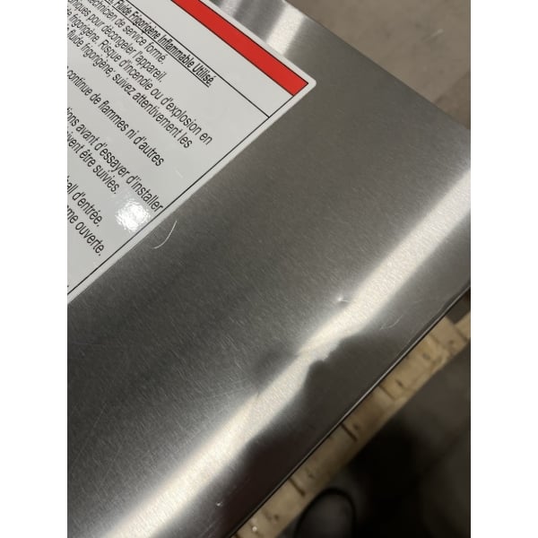 Scratch and Dent Hoshizaki KM-330MAK 30" Low Profile Air-Cooled Modular Crescent Cube Ice Machine - 431 lb., 115V