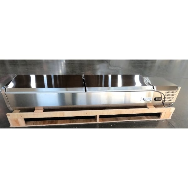 Scratch and Dent Avantco CPT-71 71" Countertop Refrigerated Prep Rail