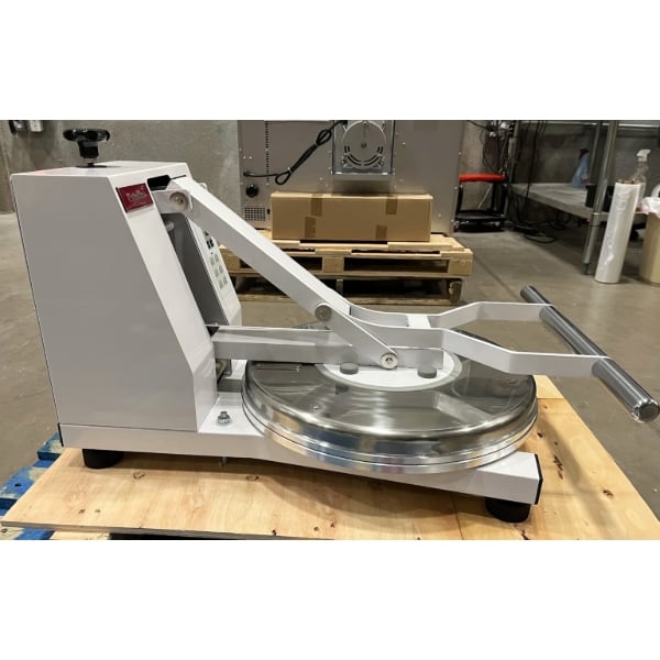 Scratch and Dent Estella DPC18P 18" Manual Clamshell Pizza Dough Press - 120V, 1200W