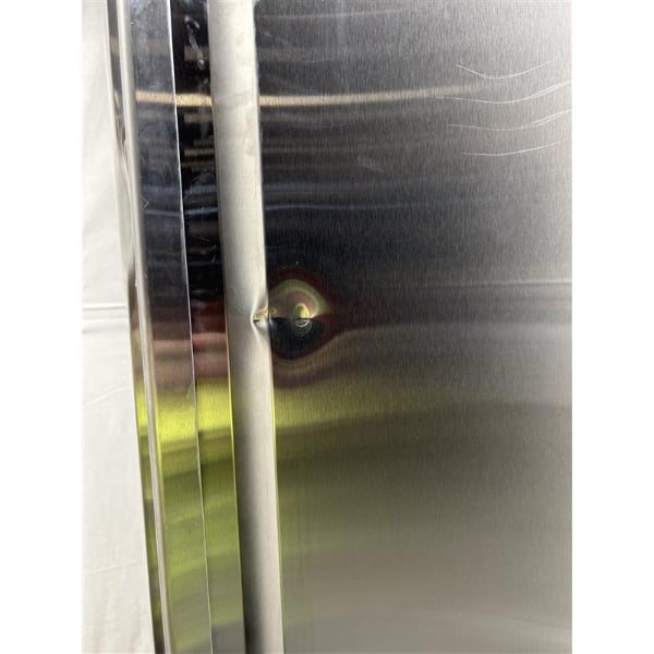 Scratch and Dent Avantco SS-1F-HC 29" Stainless Steel Solid Door Reach-In Freezer