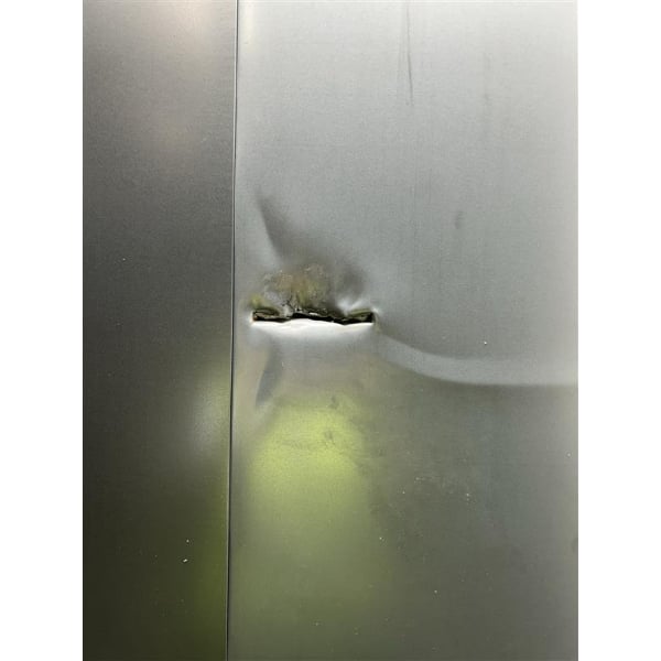 Scratch and Dent Avantco SS-3R-HC 81 5/16" Stainless Steel Solid Door Reach-In Refrigerator