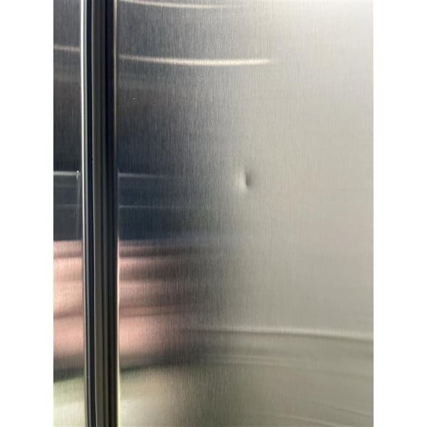Scratch and Dent Avantco SS-3R-HC 81 5/16" Stainless Steel Solid Door Reach-In Refrigerator