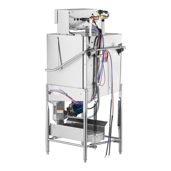 Scratch and Dent Noble Warewashing I-E Single Rack Low Temperature Door-Type Dish Machine - 115V