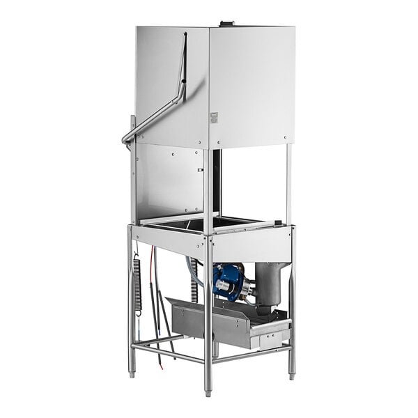 Scratch and Dent Noble Warewashing I-E Single Rack Low Temperature Door-Type Dish Machine - 115V
