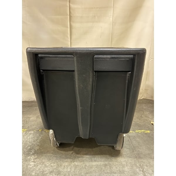 Scratch and Dent Choice 125 lb. Black Mobile Ice Bin