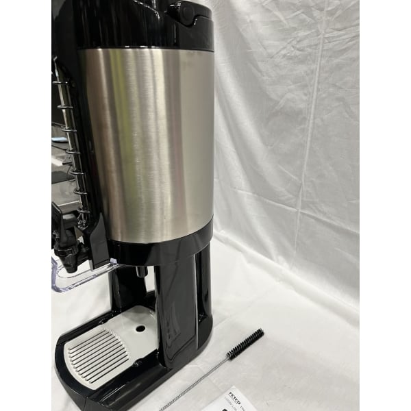 Scratch and Dent Fetco LGD-20 Luxus 2 Gallon Stainless Steel Coffee Dispenser with Stand