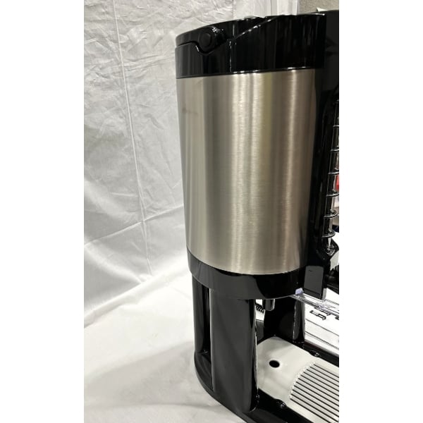 Scratch and Dent Fetco LGD-20 Luxus 2 Gallon Stainless Steel Coffee Dispenser with Stand