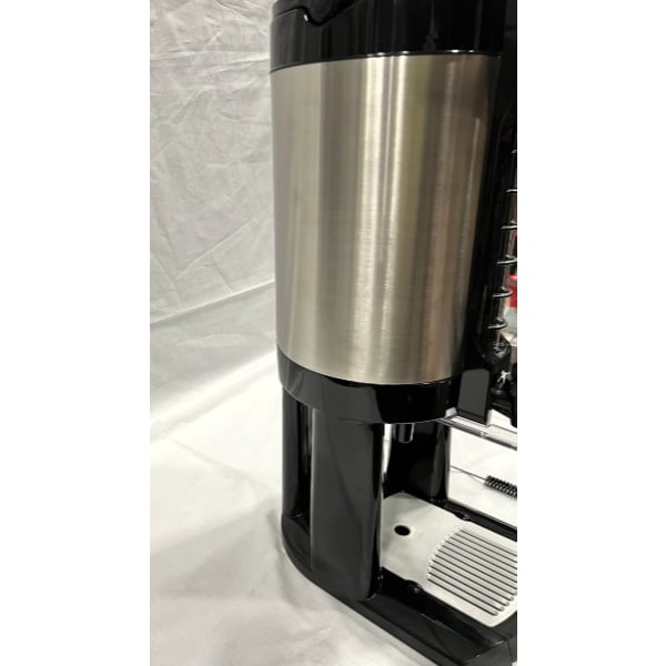 Scratch and Dent Fetco LGD-20 Luxus 2 Gallon Stainless Steel Coffee Dispenser with Stand