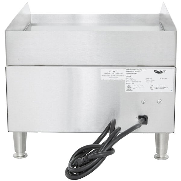Scratch and Dent Vollrath 40715 Cayenne 14" Electric Countertop Grill - 120V