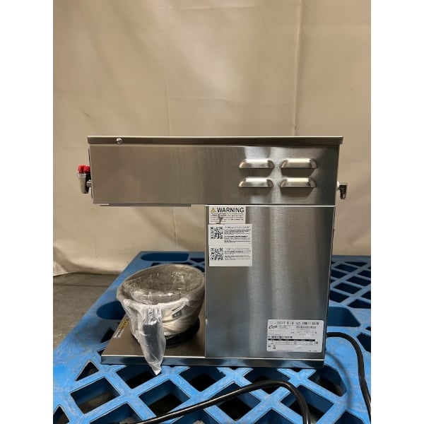 Scratch and Dent Curtis ALP3GTL63A000 12 Cup Coffee Brewer with 3 Lower Warmers on Left - 120/220V