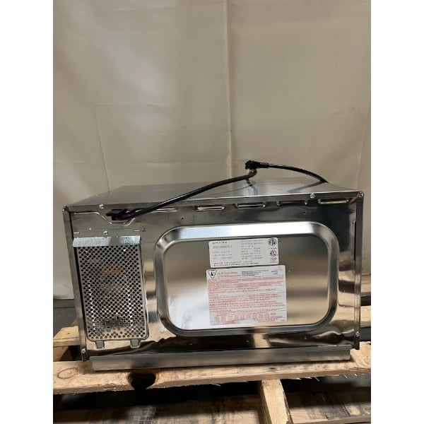 Scratch and Dent Amana RCS10TS Stackable Commercial Microwave with Push Button Controls - 120V, 1000W