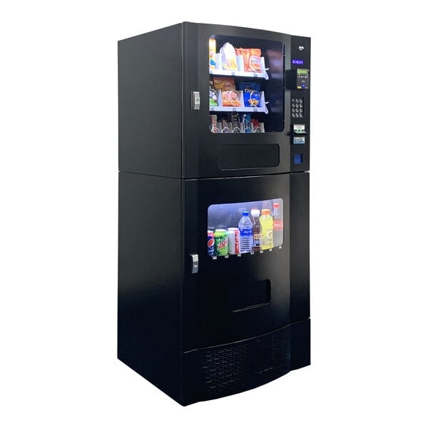 Scratch and Dent Seaga SM2300 SnakMart 23-Item Ambient / Refrigerated Vending Machine / Combo Merchandiser