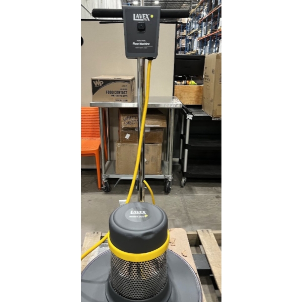 Scratch and Dent Lavex Pro 20" Heavy-Duty Single Speed Rotary Floor Machine - 175 RPM
