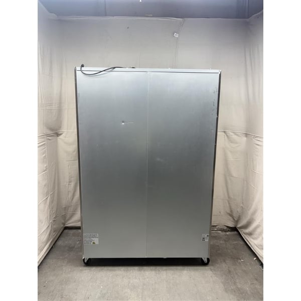 Scratch and Dent Avantco Z2-R-GHC 54" Glass Door Stainless Steel Reach-In Refrigerator