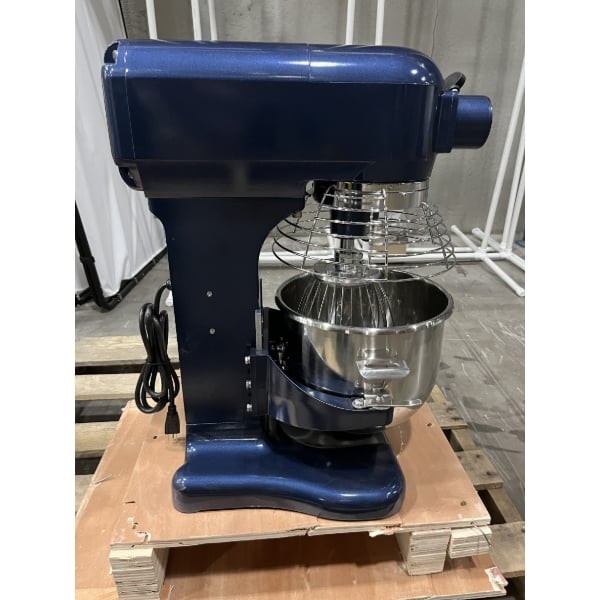Scratch and Dent Waring Luna WSM10LT 10 Qt. Planetary Stand Mixer with Guard, Timer, and Standard Accessories - 120V, 3/4 hp