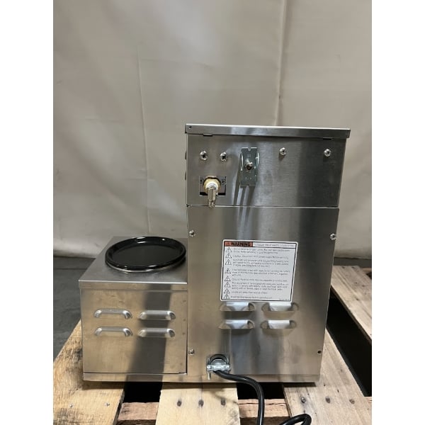 Scratch and Dent Curtis ALP3GTR12A000 12 Cup Coffee Brewer with 3 Lower Warmers on Right - 120V