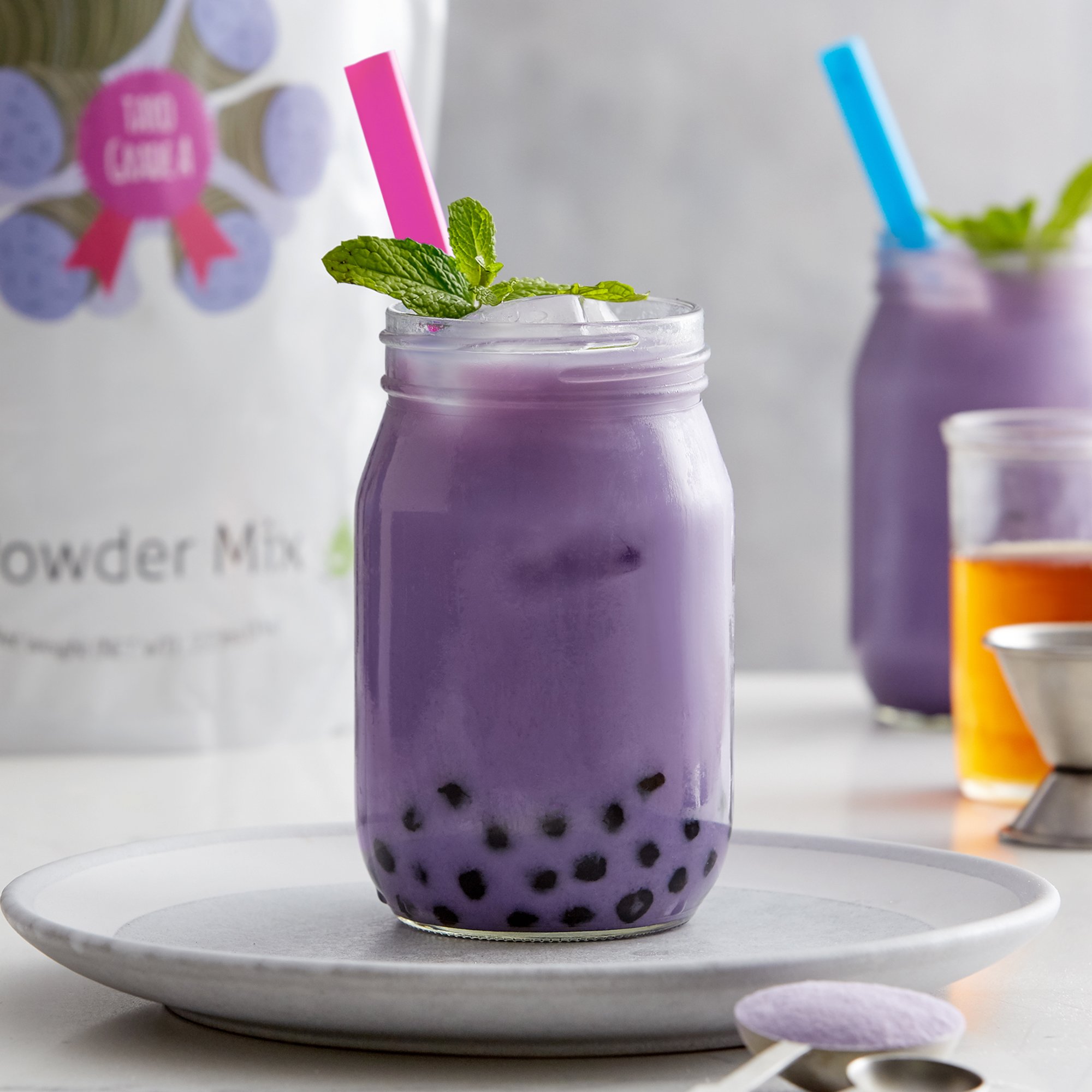 Taro Bubble Tea Drink