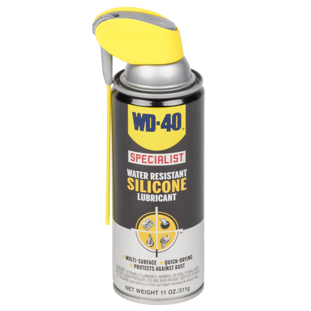 WD-40 Specialist 11 oz. Water Resistant Silicone Lubricant Spray with