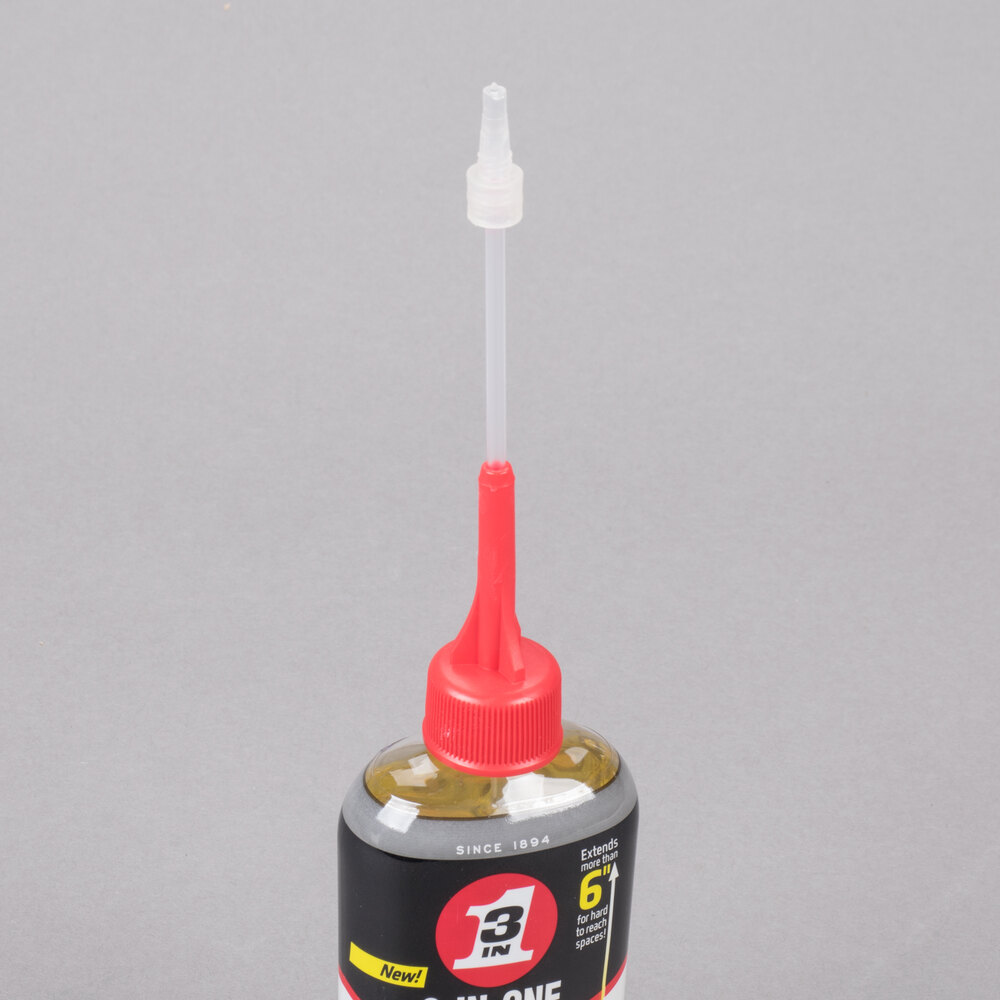 3-IN-ONE 100703 4 oz. Multi-Purpose Oil with Telescoping Marksman Spout Telescoping Tubes Car Oil