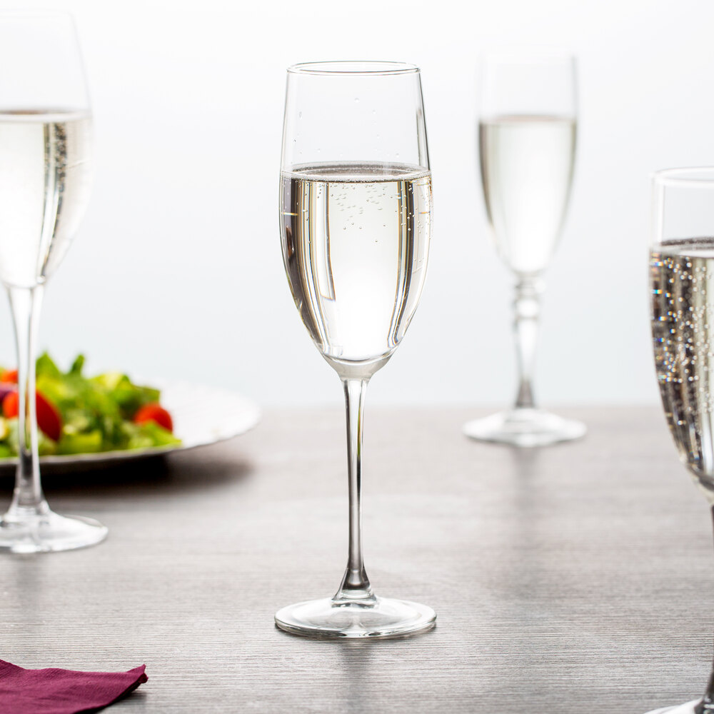 ounces in champagne flute