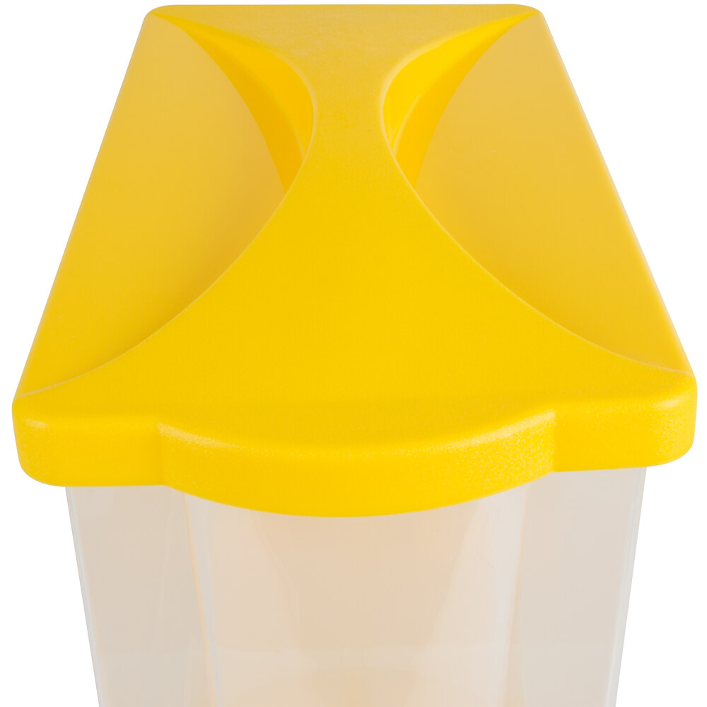 Choice 3 Gallon Yellow Beverage Dispenser