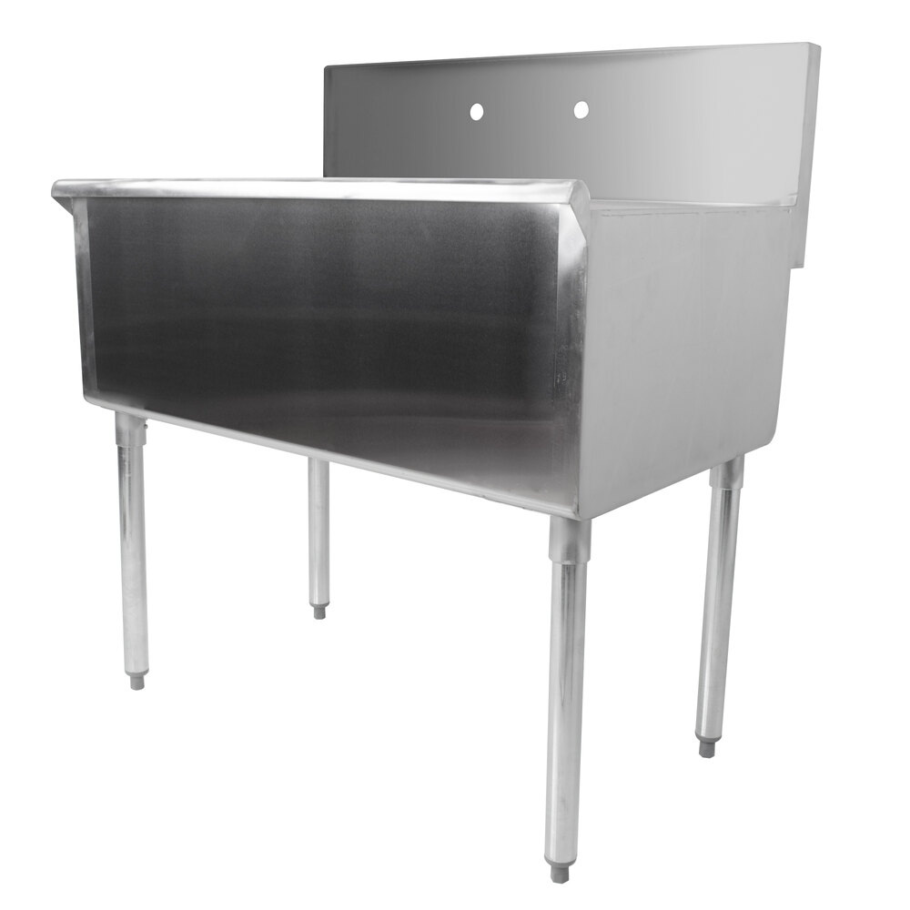 Regency 36" 16Gauge Stainless Steel One Compartment Commercial Utility