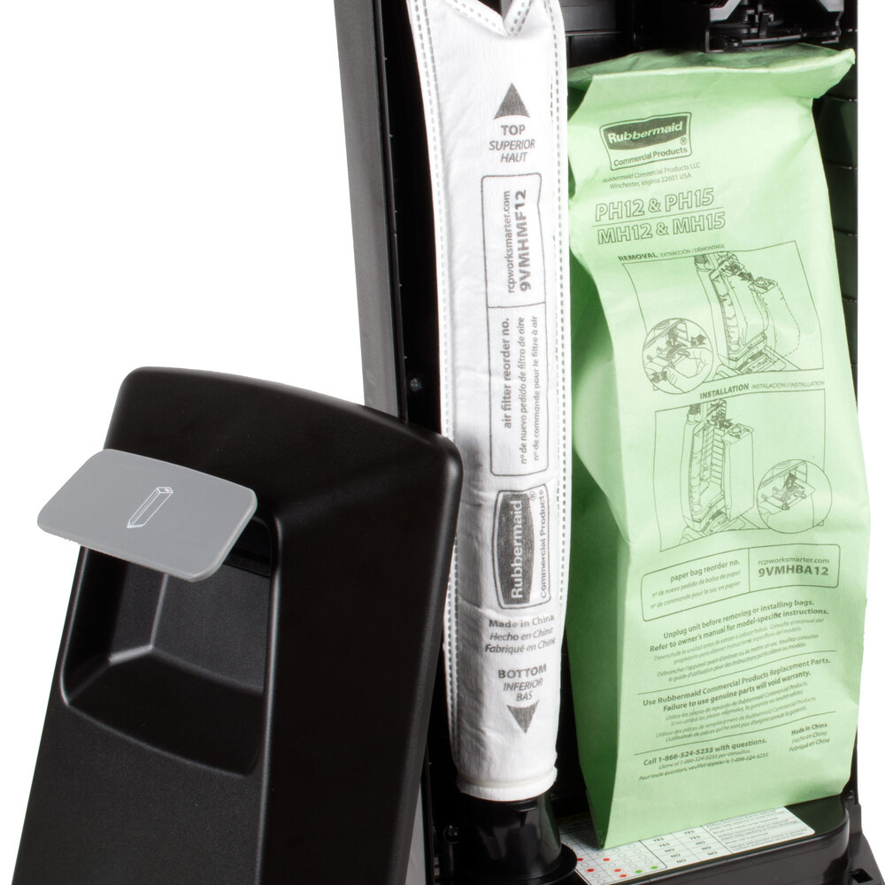 Rubbermaid FG9VMHBA12 Vacuum Bag for 12" and 15" Upright Vacuums 10/Pack