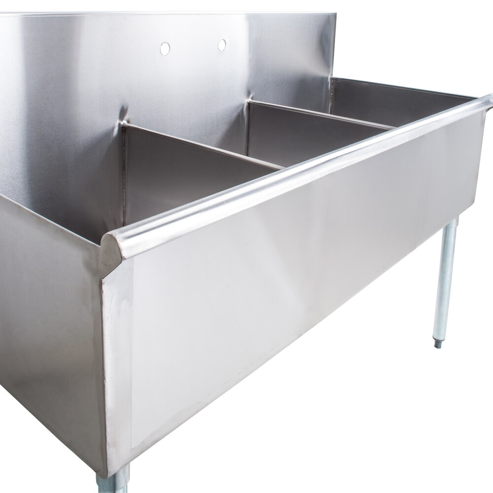 14 gauge stainless steel utility sink