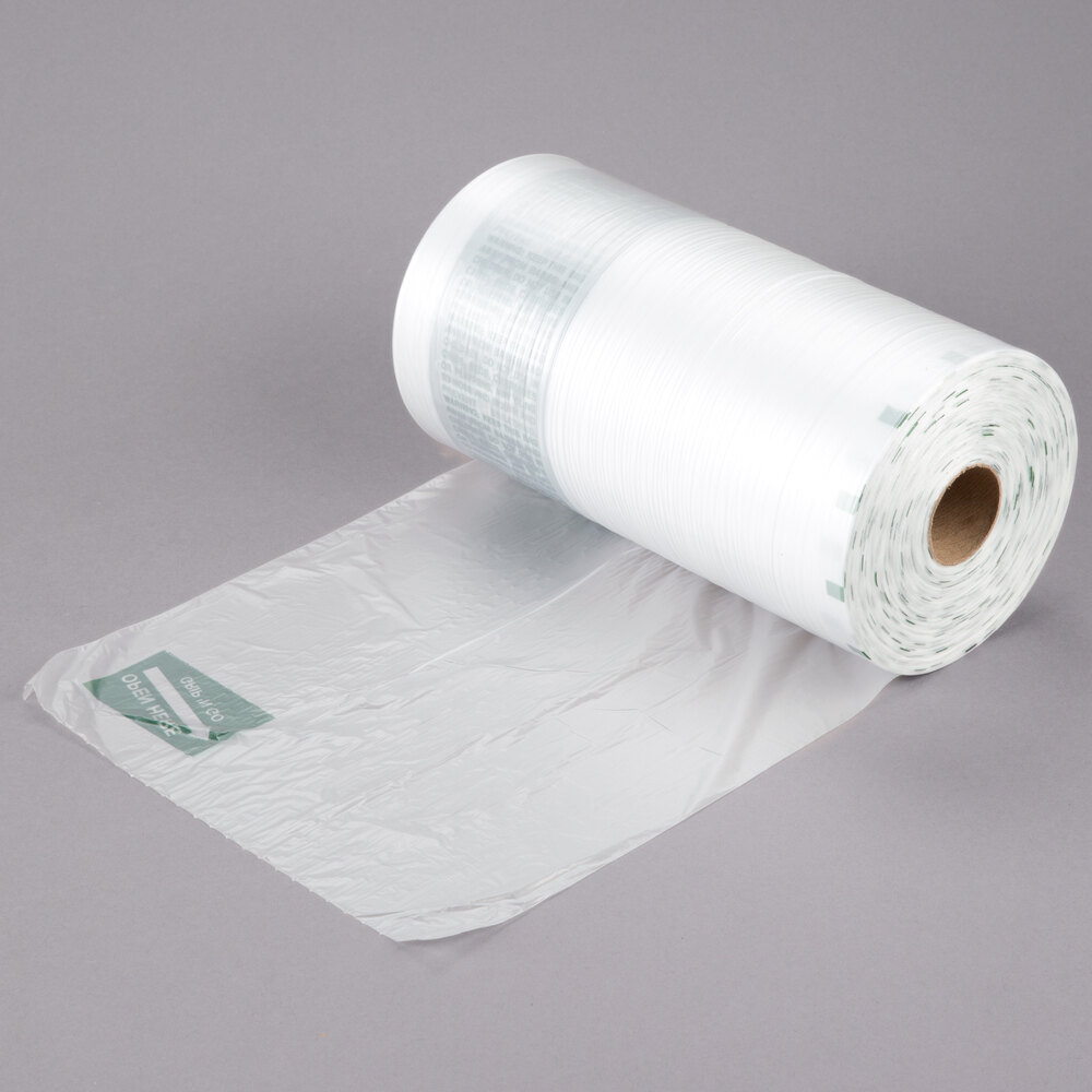 Whole Produce Bags Webstaurant Inteplast Group Phnonp15ns 10 Inch X 15 Plastic Side Print Produce Bag On A Roll