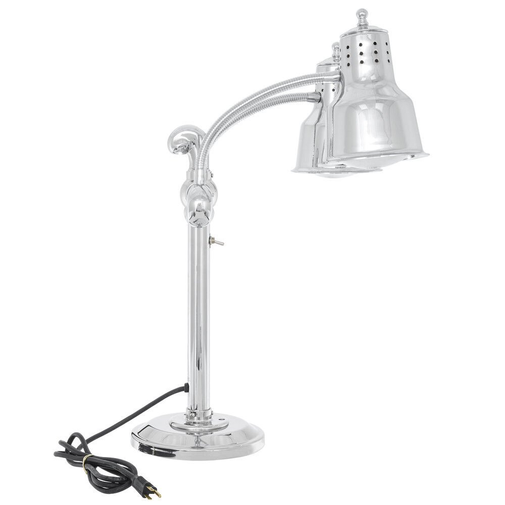 Hanson Heat Lamps DLM/RB9SOL/CH Portable Single 9" Chrome Freestanding