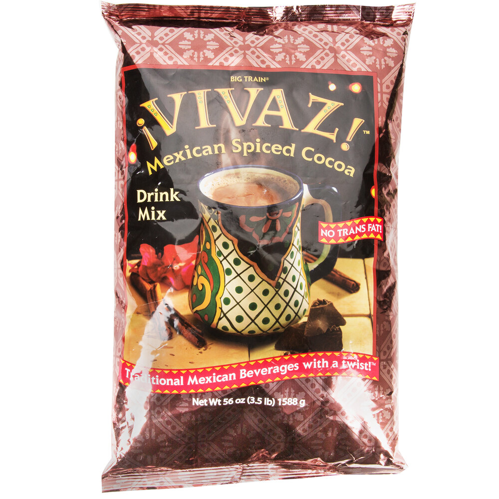 Big Train 3.5 lb. Vivaz Mexican Spiced Cocoa Drink Mix