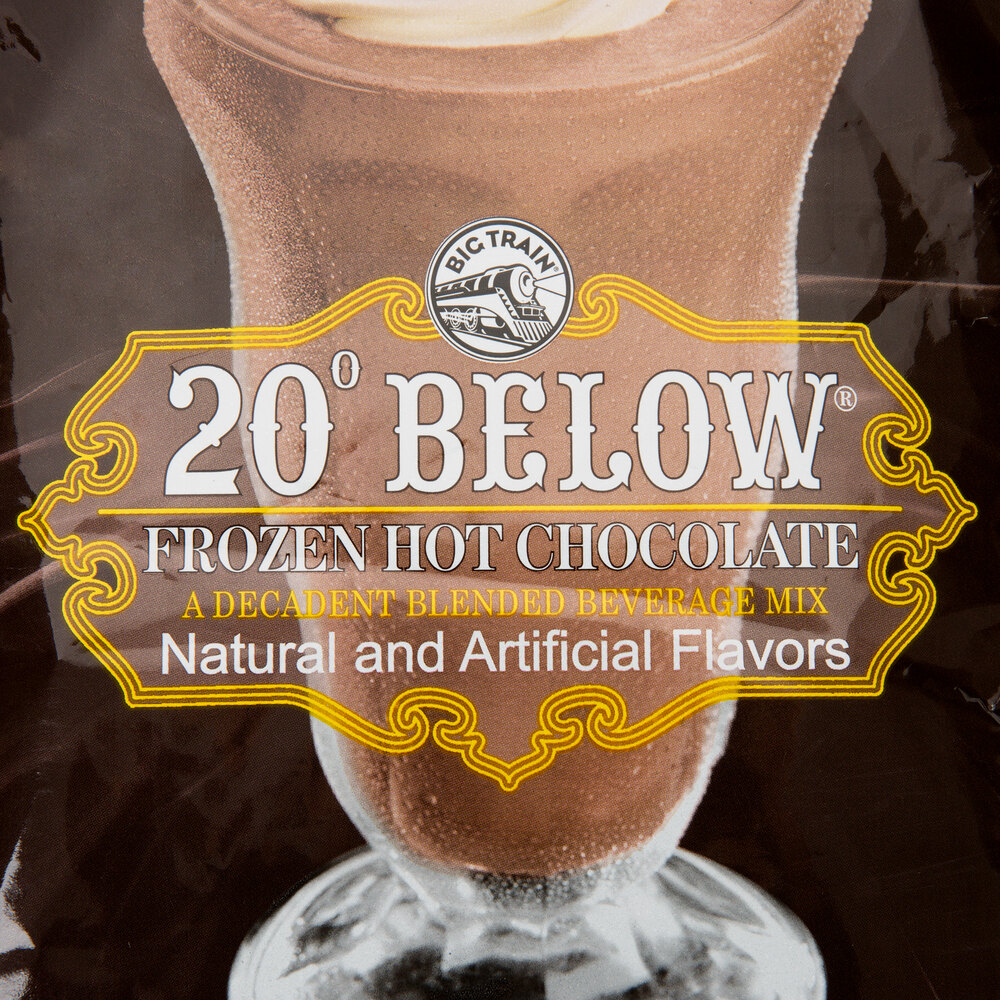 Big Train 20 Below Frozen Hot Chocolate Mix 3.5 lb.