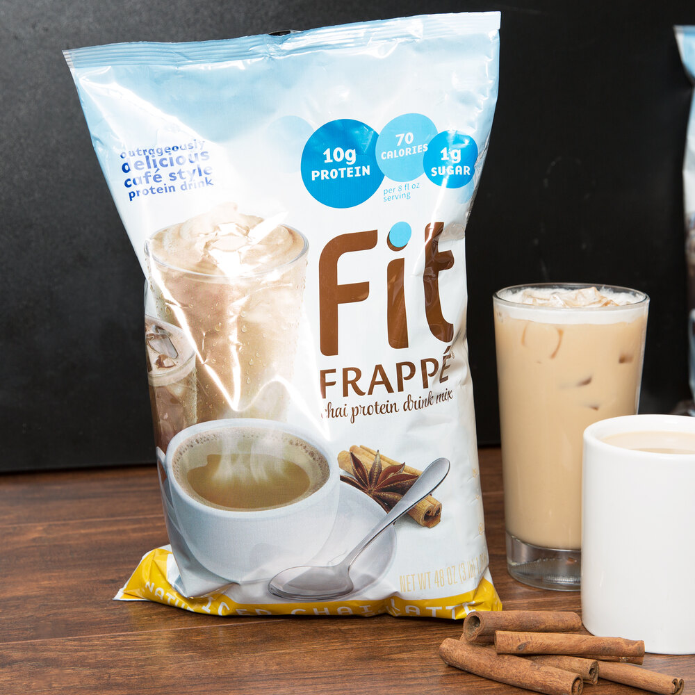 Big Train 3 lb. Fit Frappe Spiced Chai Latte Protein Drink Mix