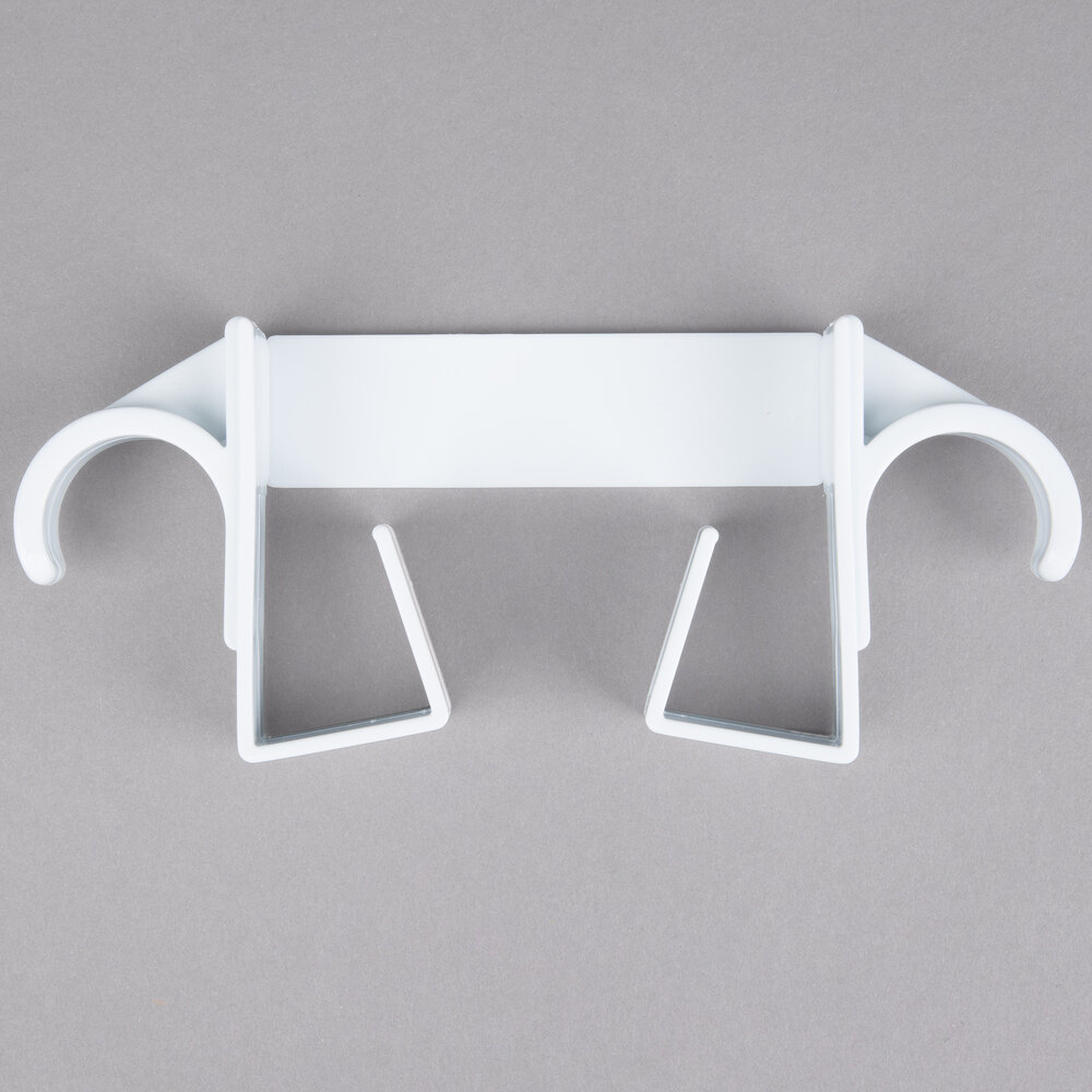 OvertheDoor TLeg White Ironing Board Holder / Hanger