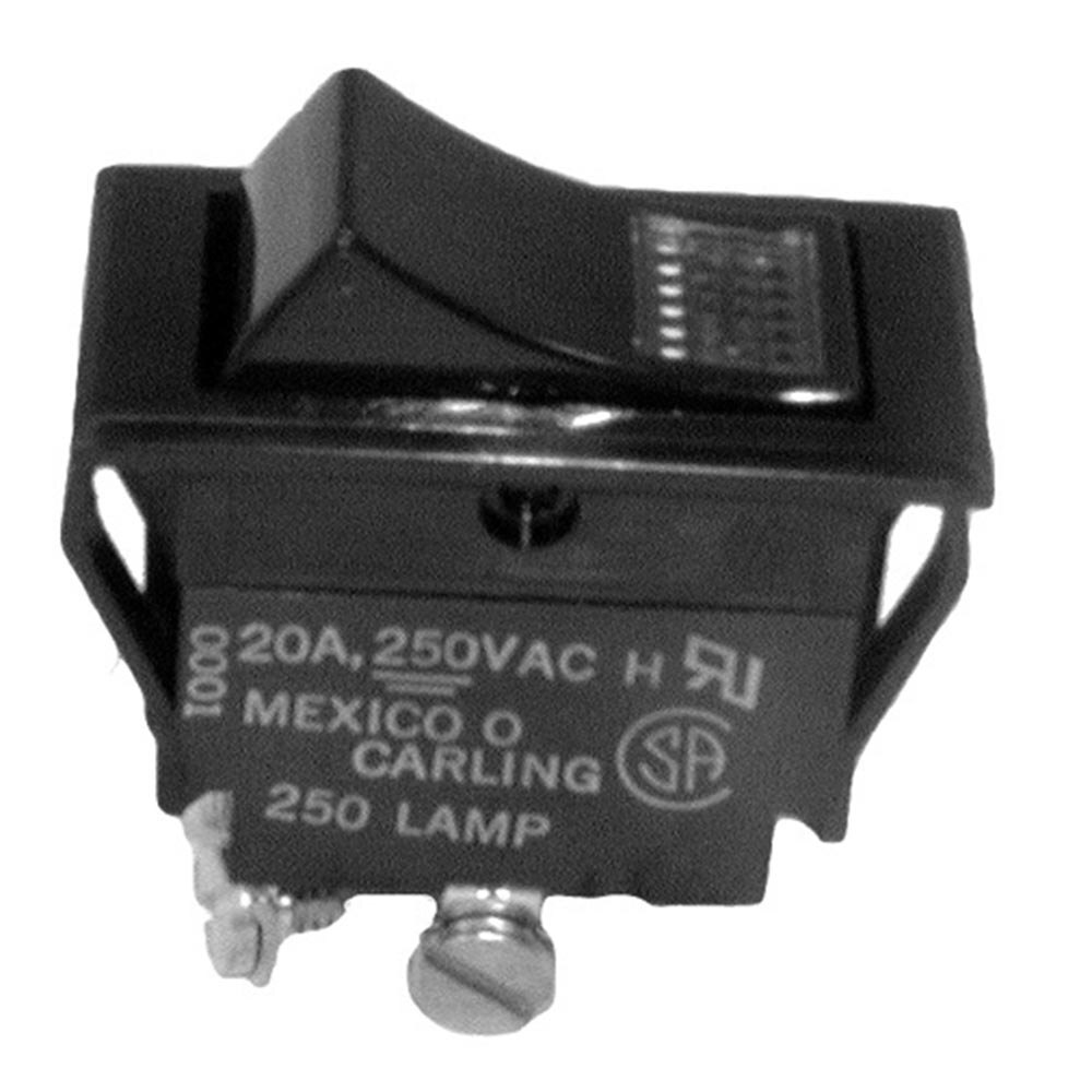All Points 421191 On/Off Lighted Rocker Switch 20A/250V